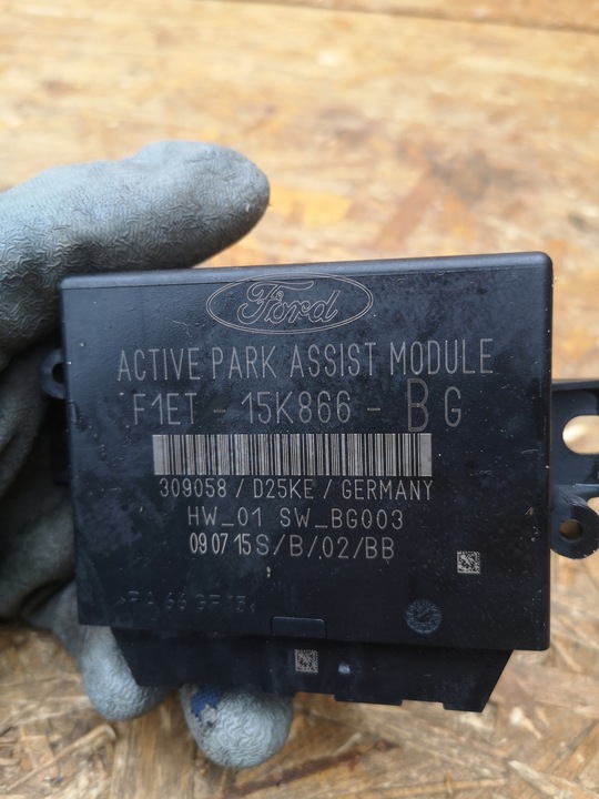 фото №4, Ford c-max mk2 модуль pdc f1et-15k866-bg