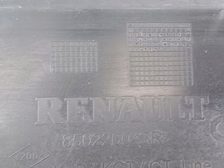 фото №8, Renault megane 4 iv универсал 16- бампер зад задний 850226043r