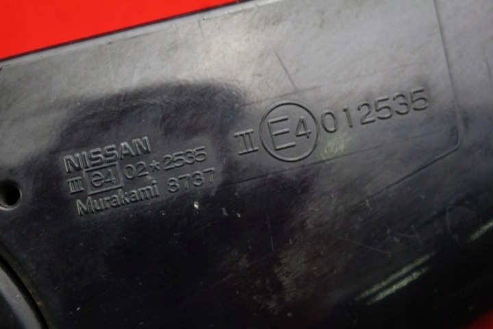 фото №8, Дзеркало праве темно-синій 012535 eu infiniti fx 1 i s50 02-06 9 pin