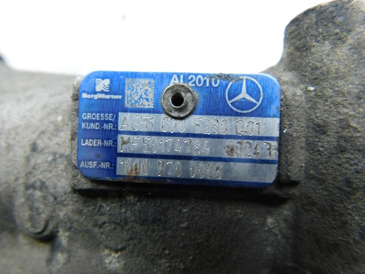 фото №9, Турбина bi turbo - mercedes sprinter w906 2.2 cdi 163km a6510900980