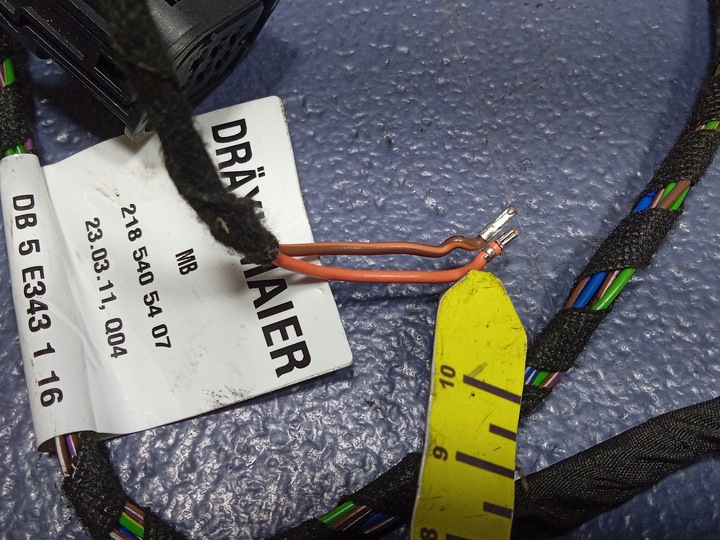 фото №8, Cls w218 установка жгут дверь перед правые a2185405407