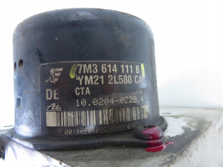 фото №6, Блок керування abs vw sharan i 7m3907379c 7m3614111b