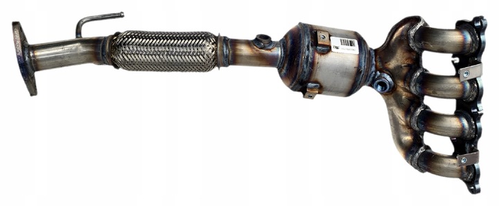 фото №1, Ford focus 1.6i iqda 07/2010- каталізатор