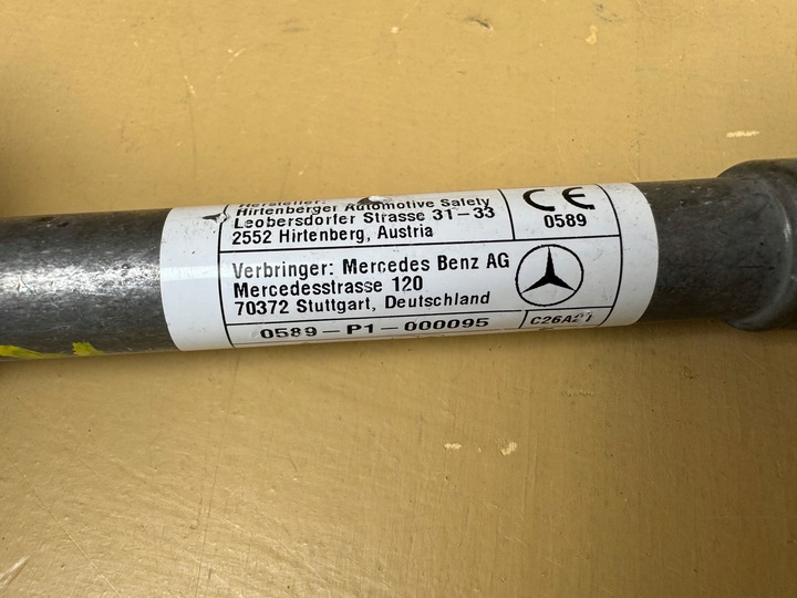 фото №13, Vw touran ii 2 mercedes патрон/заряд капота петля пиротехнический