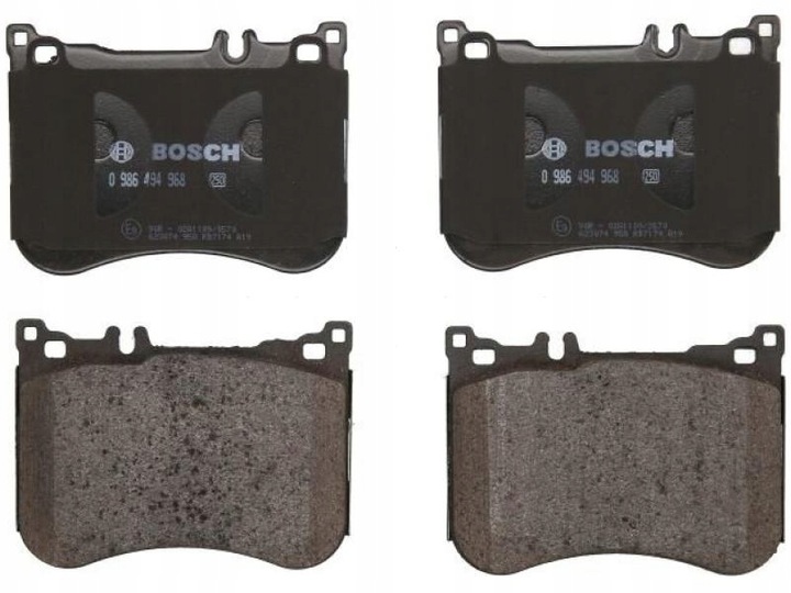 фото №10, Bosch гальмівні колодки гальмо. mercedes w222 s-klasa 12- prz