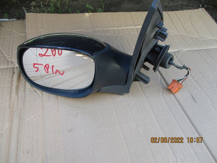 фото №1, Дзеркало ліві peugeot 206 рестайлінг 5 pin exl європа