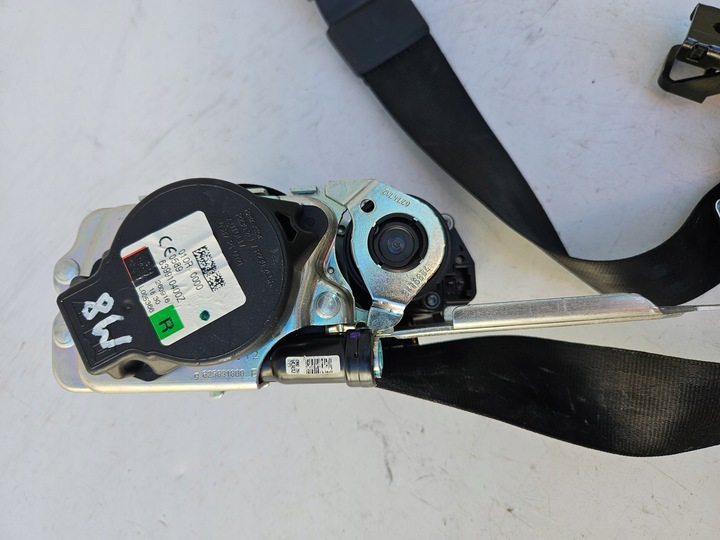 фото №5, Pas безопасности правый перед переднее audi a4 b9 9w чёрный доводчик