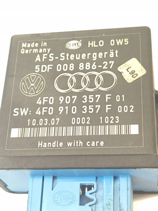 фото №9, Audi q7 4l 06r модуль керування світлом (блок фар, блок розпалу) afs 4f0907357f