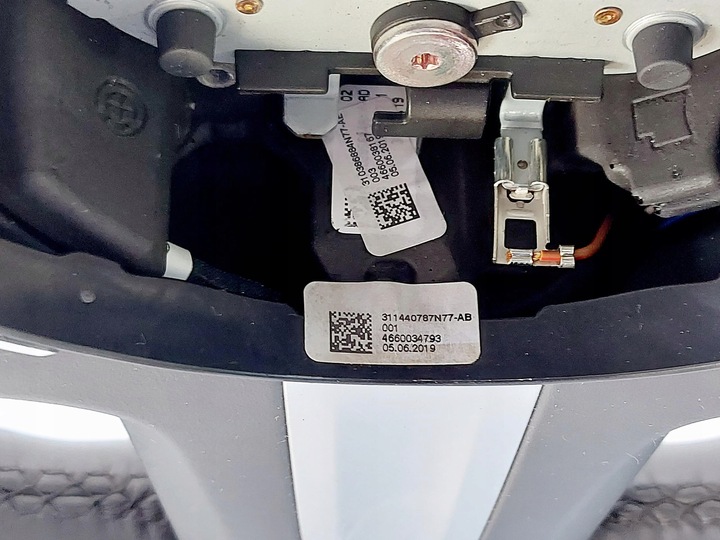 фото №15, Bmw x3 g01 x4 g02 19r. руль подушка м-пакет кожа лепестки 8746806