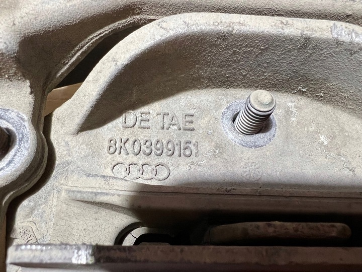 фото №9, A5 8t 2.7 tdi лапи подушка підтримка коробки коробки передач 8k0399263k 8k0399115t