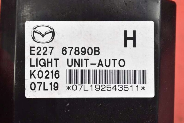 фото №7, Блок керування світлом (модуль фар, блок розпалу) e22767890b mazda cx-7 2.3 t 260 km 06-09