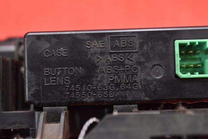 фото №9, Панель управление воздуховод 74550-65d0 suzuki grand vitara 1 i 98-05