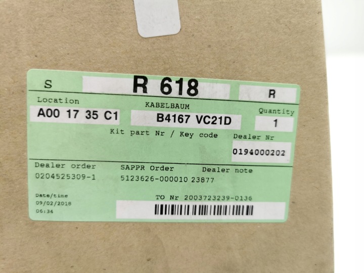 фото №15, Роз'єм подушка  air bag повітряна подушка джгут nissan b4167-vc21d