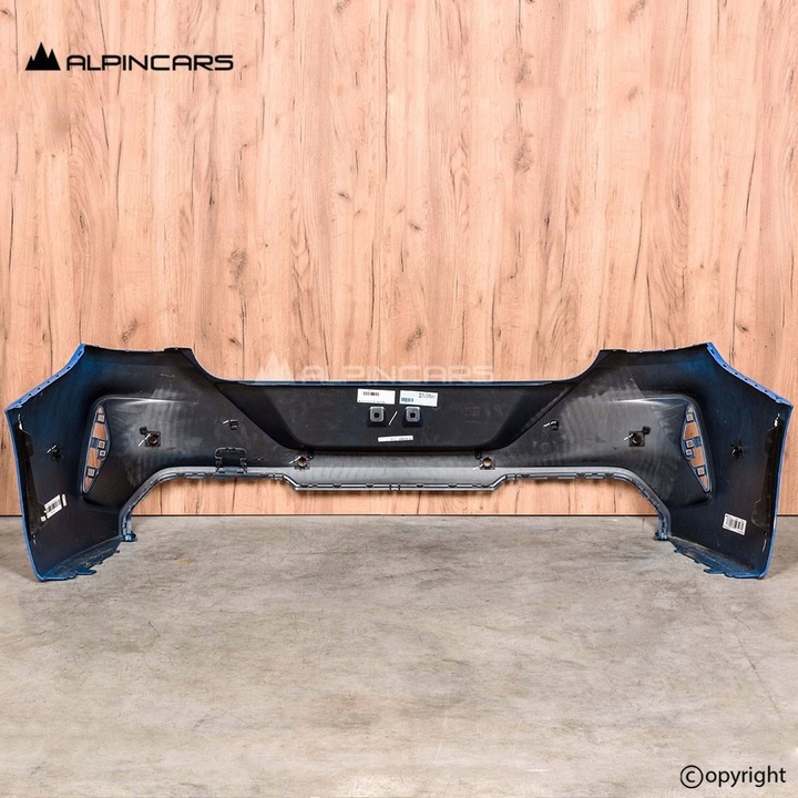 фото №5, Bmw 8 f91 f92 m8 бампер задній voodoo блакитний