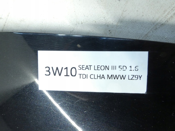 фото №10, Капот крышка перед передняя двигателя seat leon iii 5f 3d / 5d серебряная lz9y