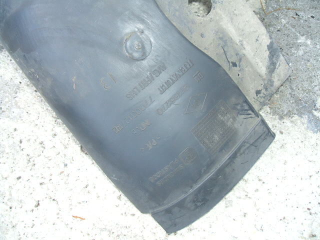 фото №12, Trafic ii vivaro a primastar подкрылок левая правые перед передние запчасть задняя