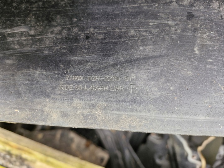 фото №8, Honda x тип r накладка поріг планка порогова права