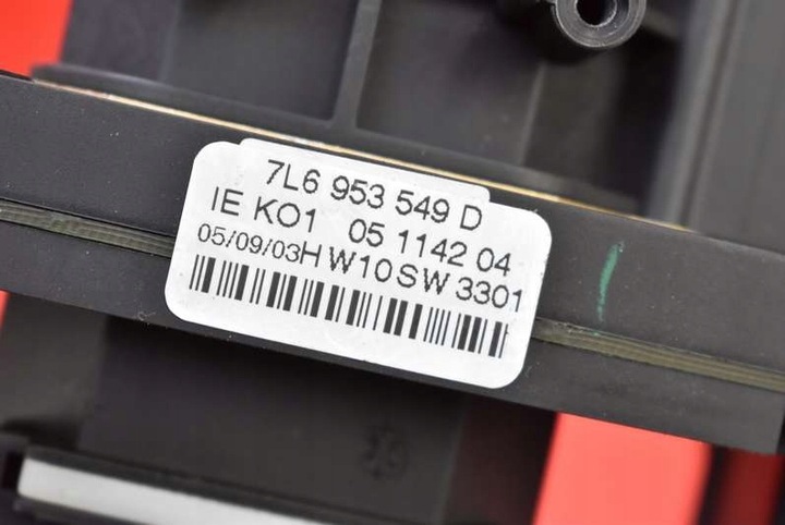 фото №6, Кермовий/підкермовий перемикач поворотник 3d0953513 vw touareg 1 i 02-07