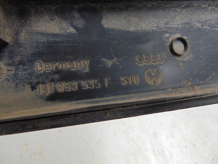 фото №4, Vw golf ii mk2 1.3 91r 3d планка крыльев левый зад