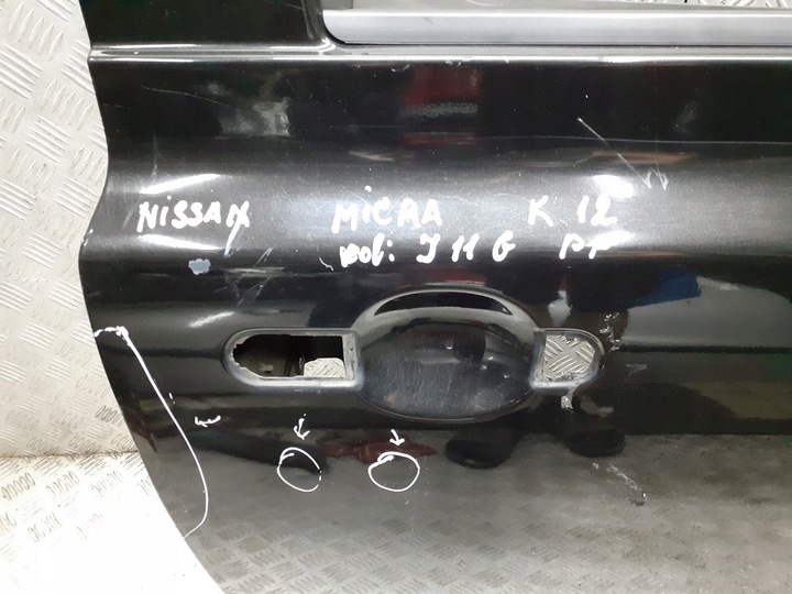 фото №6, Двері правий перед nissan micra k12 y11g