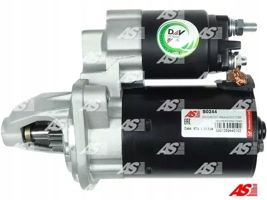 фото №2, S0244 стартер bmw 1 e81 2,0 03-