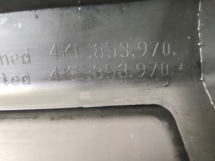 фото №9, Audi e-tron 4ke планка двері права задня зад 2018-