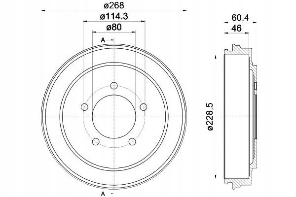 фото №2, Textar 94036300 барабан гальмівний