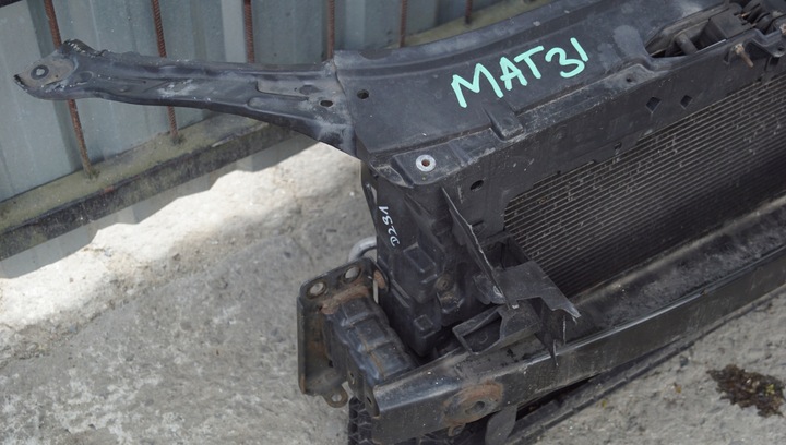 фото №3, Pas переднє радіатор skoda fabia ii рестайлінг 1.2 b