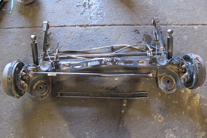 фото №1, Jumpy scudo expert 2 ii ось ось балка подвешивание зад 2007/06-2016/03