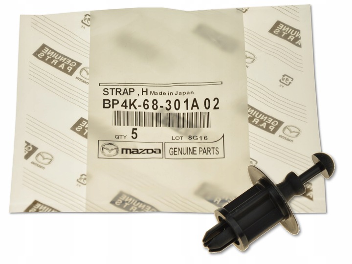 фото №1, Mazda3 bl ii 09-13 тримач підвіс полиці багажника