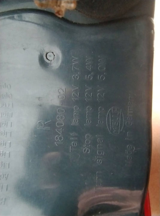 фото №11, Bmw 5 f10 2014-2017 лампа зад задняя правая рестайлинг sedan