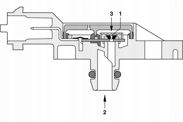 фото №11, Датчик давление. топлива ford 2,3 01-