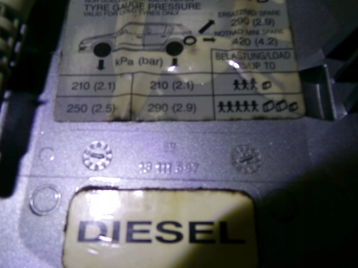 фото №9, Крышка заливка топлива opel astra iii h 13111597 код lak: 163 nr361