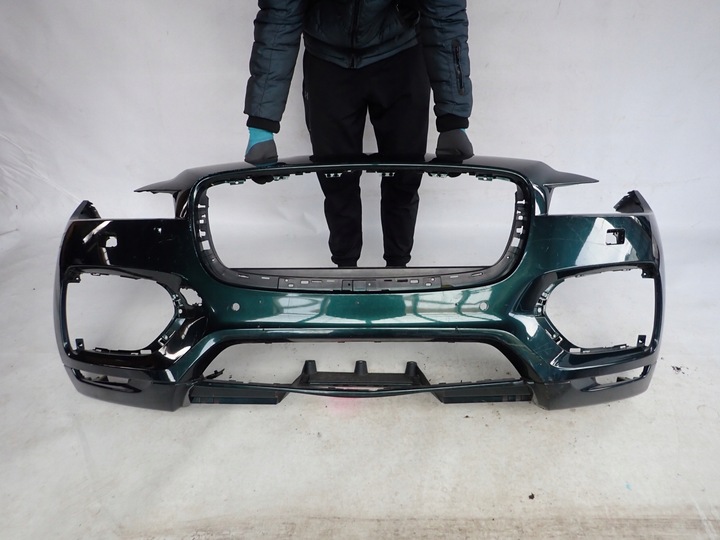 фото №1, Jaguar f-pace r-sport 16-20 бампер перед переднее распылитель pdc