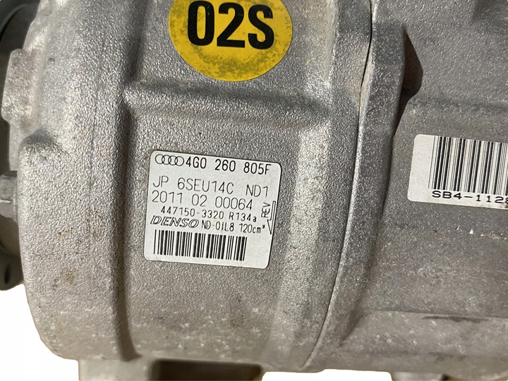 фото №3, Audi s6 s7 rs6 rs7 4g c7 компрессор компрессор кондиционера 4g0260805f