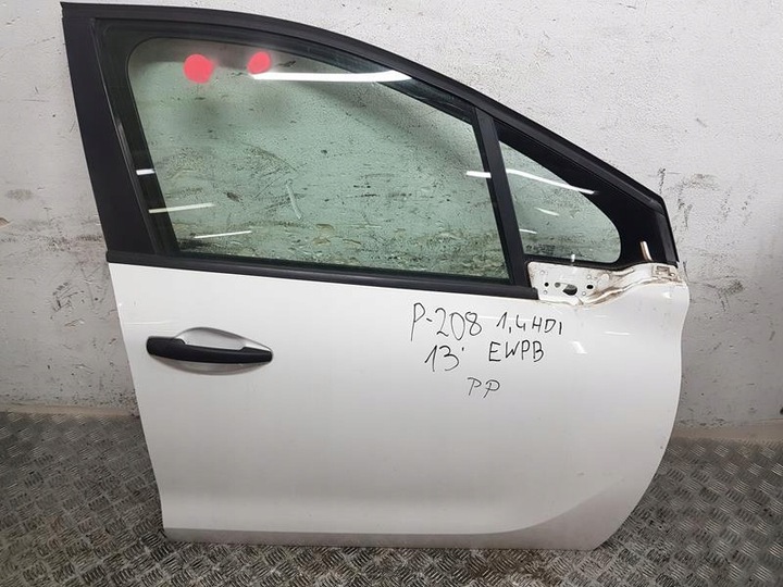 фото №1, Дверь правый перед ewpb peugeot 208 i
