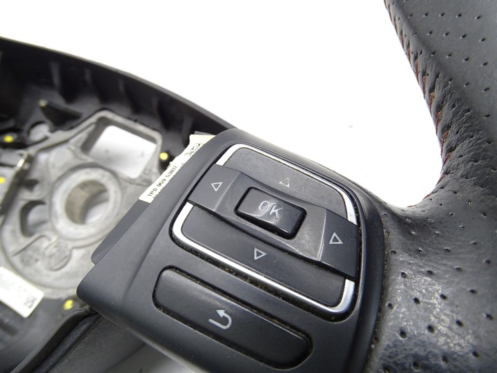 фото №12, Руль кожа мультифункция срезанная seat leon ii рестайлинг fr 5p0419091bb