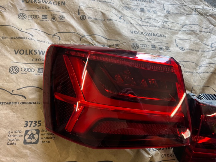 фото №7, Audi a6 c7 рестайлінг 4g 4g9 avant універсал matrix led лампи задні зад kpl 4szt