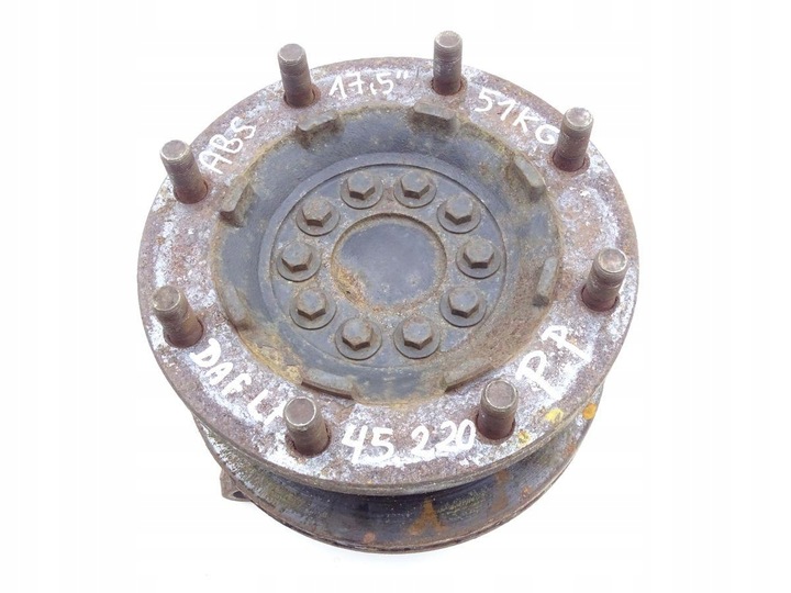 фото №1, Daf lf 45 55 06-13 поворотна опора ступиця праві перед 17,5 8 гвинт / тип 2