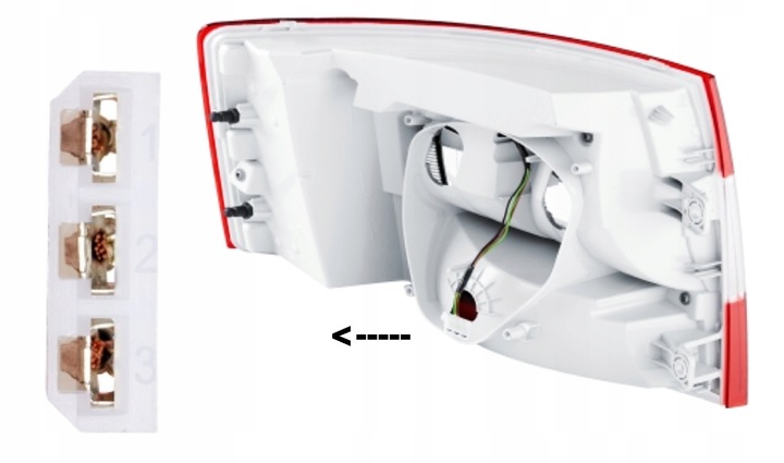 фото №13, 2x лампа led зад сплав левая правая kpl skoda octavia iii 1 2013-2017