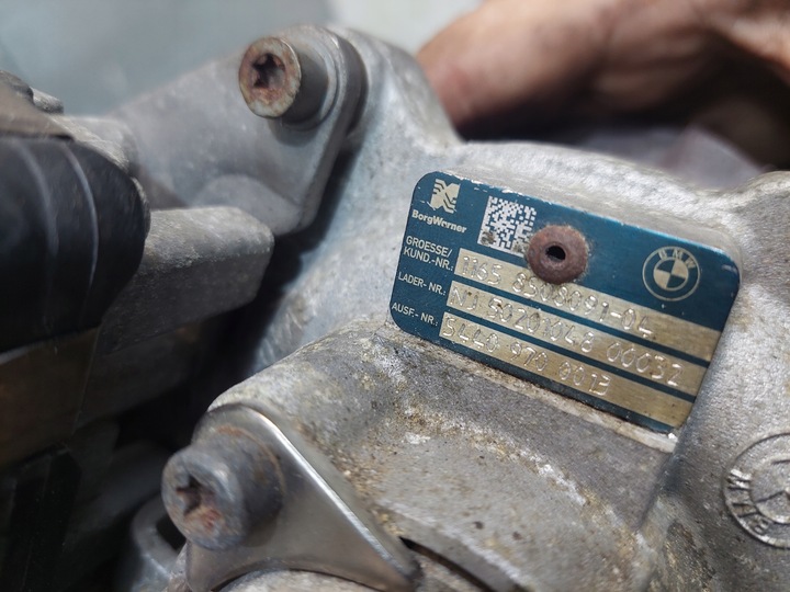 фото №8, Turbo турбонагнетатель 8508092 8508091 bmw x3 f25 3.0 d n57d30b