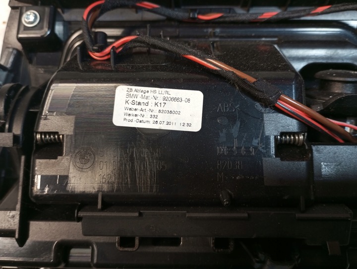 фото №10, Bmw f10 f11 dekor консоли туннеля панель idrive 9206663 9180199 9253944