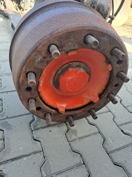 фото №11, Балка вісь передня поворотна опора барабани ступиці volvo fh fm 9 12 13 16