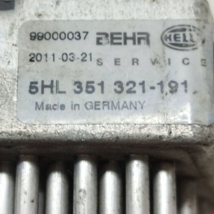 фото №8, 2002 bmw 5 e39 резистор вентилятор 5hl351321191