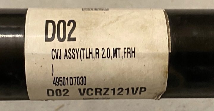 фото №6, Kia sportage iv полуось перед 1.6 t-gdi правая левая 49500-d7090 49501-d7030