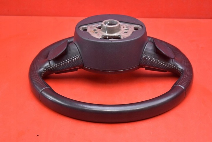 фото №9, Кермо шкіряний мультифункція пелюстки 4l0419091ak audi q7 4l рестайлінг 08-15