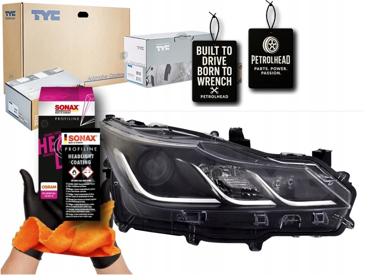 фото №1, Фара l skoda octavia iii 06.16-11.19 tyc #petrolhead pro+ kit8
