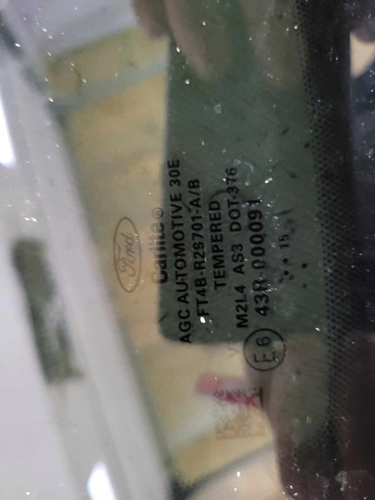 фото №3, Стекло кузовная правая зад ford edge 2015