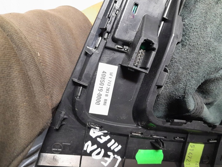 фото №16, Seat leon iii рамка mieszka зміни коробки передач dekor тунелю 5f1713203b