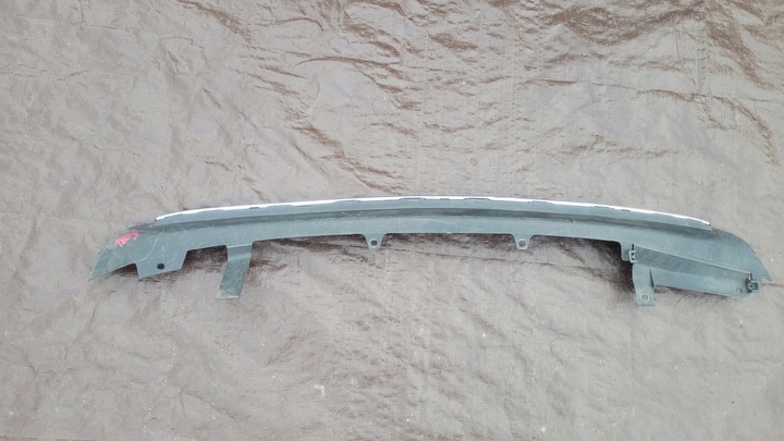 фото №1, Toyota auris ii спойлер накладка бампера зад задній хром